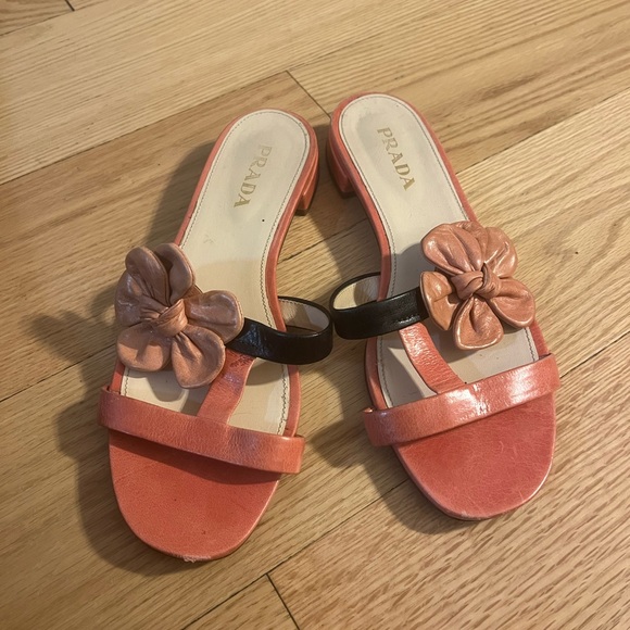 Prada sandals.  Great condition. - Picture 2 of 3